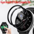 HD Transparent Huami Composite Film Watch Protect Accessories / Anti-Scratch Smartwatch Films Screen Protector for Amazfit GTR Mini. 