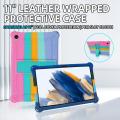 Tablet Cover For Samsung Galaxy Tab A9+11plus Case 2023 SM-X210 X215 X216 A9 8.7 SM-X110/X115 Soft Silicon Kids Stand Case capa. 