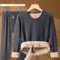 Men's Winter  Thermocot Thermal Set(Tshirt With Inner Trouser) - Multicolor. 