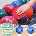 Universal Deep Cleaning Bowling Polishing Pad Frosted Paper Polishing Equipment Bowling Cleaning Cloth Cleaner Tool Reusable Bowling Sanding Pads Sports Accessories. 