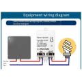 ZigBee Graffiti WiFi On/Off 30A WIFI+RF433 High Power Remote Control Voice Lamp Smart Switch Multifunction Switch. 