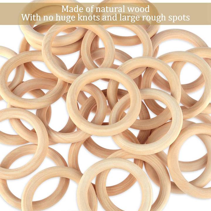 NCANRUI%2060Pcs%2070mm%20Wood%20Rings,Wooden%20Ring%20Wood%20Circles%20for%20DIY%20Crafts,%20Macrame%20Plant%20Hanger,Ornaments%20and%20Jewelry%20Making%20-%20Image%203