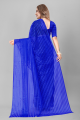 Self Design Bollywood Net Saree For Women. 