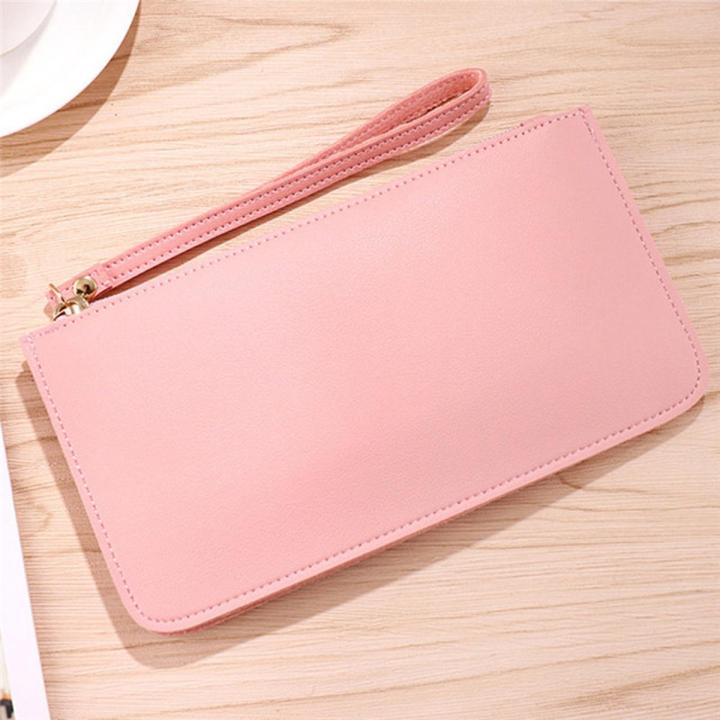 2022 New Brand Leather Wallets Women Long Zipper Coin Purses Design Clutch Wallet Female Money Credit Card Holdere