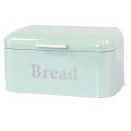 Vintage Bread Box Cupboard Iron Snack Box Desktop Finishing Dust-Proof Storage Box Storage Bin Keeper Food Kitchen Shelf Decor White. 