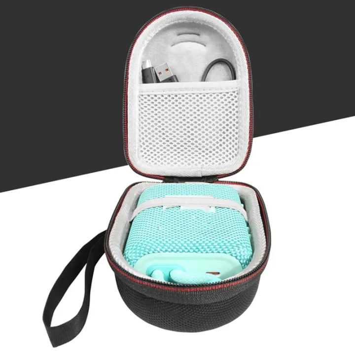 OYPFXMI%20Carrying%20Case%20Travel%20Storage%20Bag%20EVA%20Waterproof%20Protector%20Portable%20Hard%20Case%20for%20GO%203%20Bluetooth%20Speaker%20Pink%20-%20Image%206