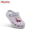 Activa Clogs for Kids | Crocs  for Kids | 2 Cartoon Charm | EFK001 (20X23). 
