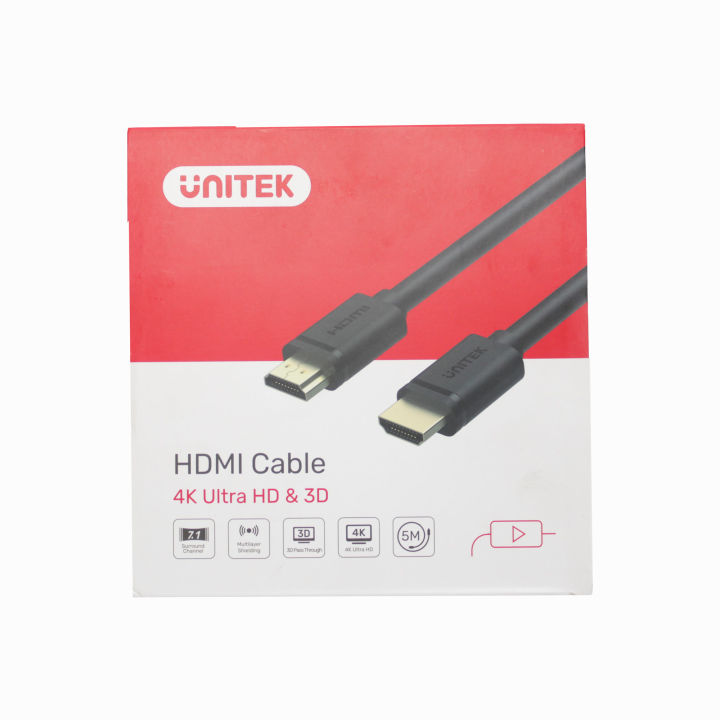 Unitek HDMI Cable 4K Ultra HD & 3D