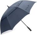 Large Golf Umbrella Windproof Extra Large, Automatic Open Double Canopy Vented Oversized Adult Umbrella for Rain and Wind. 