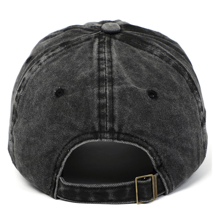 Adjustable%20Soft%20Pattern%20Vintage%20Wash%20Cotton%20Baseball%20Cap%20For%20Men%20Fashion%20&%20Women%20Casual%20Hip%20Hop%20Pointed%20Cap%20Outdoor%20Sports%20Too%20Top%20-%20Image%204