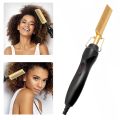 Curling Iron Wet and Dry Straightening Comb Electric Hot Comb Hair Straightener Heat Pressing Combs Hair Straightening Comb. 