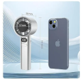 Primeium120 speeds Handheld Fan Rechargeable Hand Fan Portable Fan for Indoor Outdoor Working. 