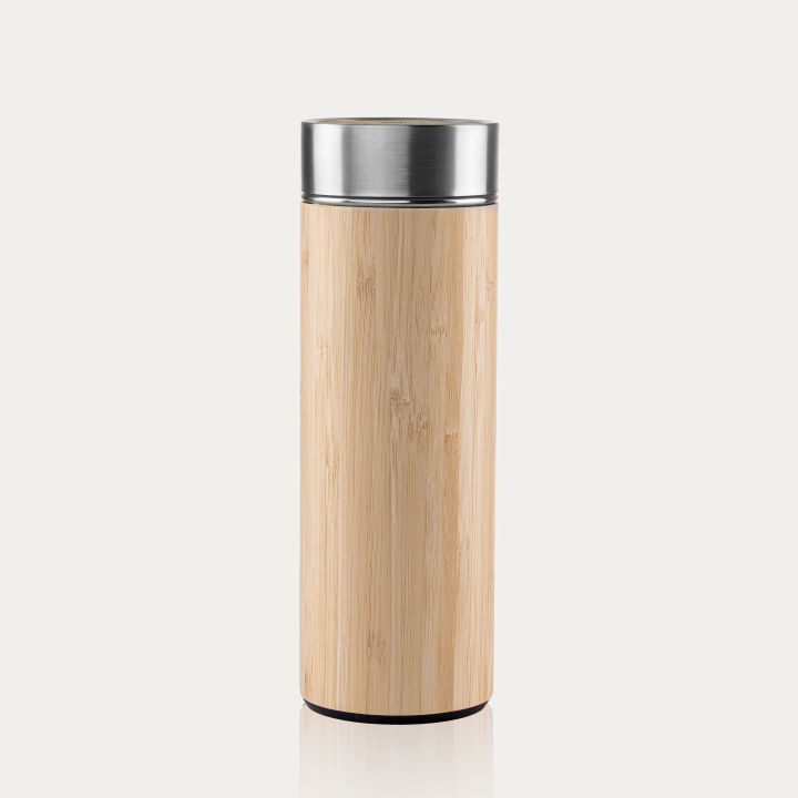 Bamboo Stainless Steel Bottle | Vaccum Insulated