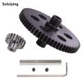 Sutuiying Profesional Anrushide For Wltoys 1/12 124006 12423 12427 12428 12429 RC Car Metal Sales promotion Upgrade Parts Accessories Motor Gear Reduction Gear. 