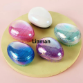 1PC Mini Tangle Hair Brush Round Shape Soft Hairbrush Detangling Hair Brush Hair Styling Hairdressing Comb For Travel. 