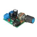 DC 3V-12V LM386 Audio Power Amplifier Board 5V Mini AMP Module Adjustable Volume. 