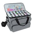 1 Pcs Grey Sewing Machine Accessories Storage Container Bag. 
