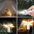 Portable Rechargeable Camping Lantern LED Light | 3-in-1 Flashlight, Tent Hanging Lamp & Mobile Power Bank | USB Rechargeable | Outdoor Emergency Light. 