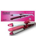 Kemei 3 In 1 Professional Cum Curler And Crimper Hair Straightener - Km-1291. 