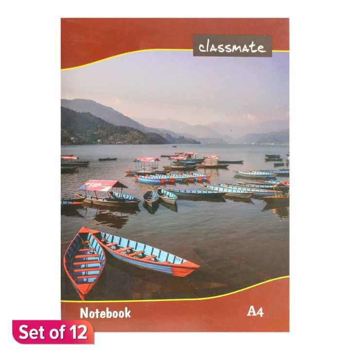 Classmate Boat Design Student Notebook Set Of 12