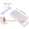 Professional Garage Home Water Leak Sensor Water Leakage Alarm Detector Bath Tub Sink Overflow Detector 120dB. 
