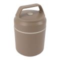 Practical 304 Stainless Steel Round Lunch Container 420ml Insulated Food Storage Portable Lunch Box For Office. 