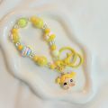 Cute Popmart Crybaby Phone Lanyard Creative Sweet Phone Wrist Strap Colorful Fashion Beaded Pendant Lanyard. 
