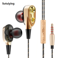 Sutuiying 【Best value for money】Wired Headphone For Motorola Moto E4 Plus E3 Power E2 2025 E X4 C Style X Play Z2 Force Z Play Earphone 3.5mm Jack Earbud Headset. 
