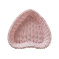 Creative Multicolor Storage Basket Love Heart Plastic Fruit Baskets Photo Props Multi-function Sundries Organizer Crate Home. 