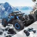 1/18 RC Rock Crawler Vehicle: 4WD Shaft Drive, High-Speed Remote Control - 4X4 Monster Off-Road Truck for Kids' Buggy Car - Perfect Gift. 