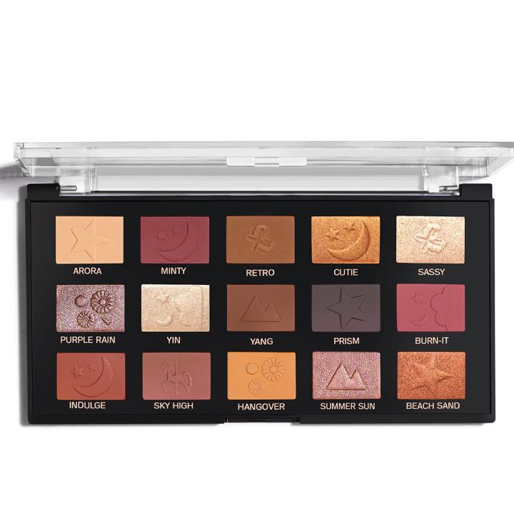 INSIGHT All Eyes On You Eyeshadow Palette 17 g | Mix of 15 Matte ...