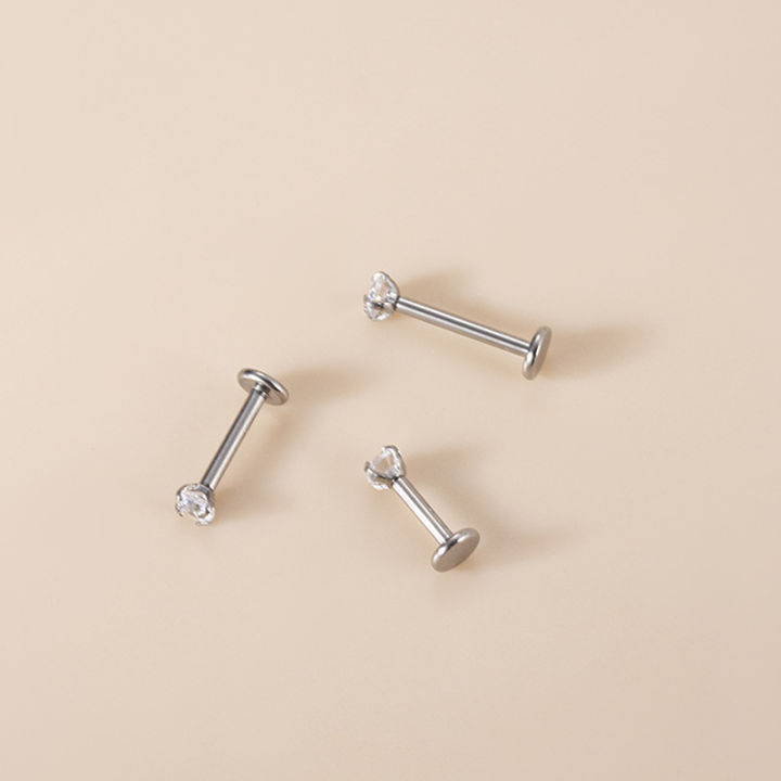 1%20Piece%204-claw%20Internally%20Thread%20G23%20Titanium%20Fresh%20Piercing%2016Gauge%20Labret%20Stud%20Ear%20Helix%20Tragus%20Piercing%20SEVICH%20-%20Image%205