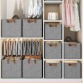 4Pcs Clothes Storage Box Wardrobe Closet Organizer. 