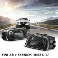 63178360575 63178360576 Front Bumper Fog Lamp Without Bulb Car for E39 5 Series 528I 540I Z3 Replacement Parts. 