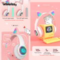 Wenefang Sutuiying Bluetooth Headset Flash Light Wireless Headphone Kids Earphones s promotion Selling Cute Headphone Music Game Earpieces Sports Music Headset Gifts. 