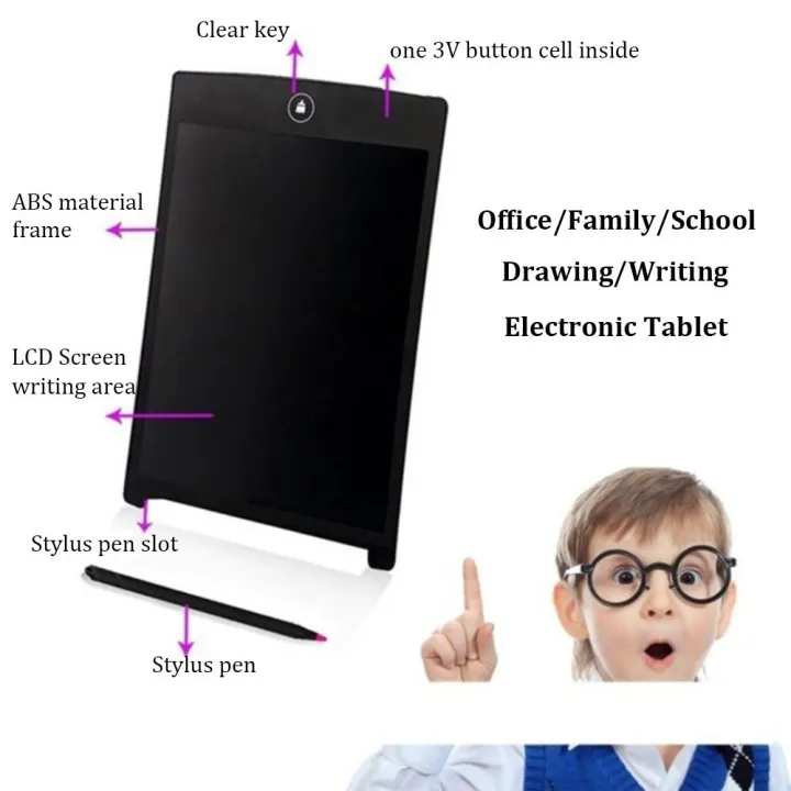 4.4%20Inch%20Electronic%20Sketchpad%20Digital%20Notepad%20Message%20Pad%20LCD%20Writing%20Tablet%20Drawing%20Board%20Handwriting%20Pad%20-%20Image%203