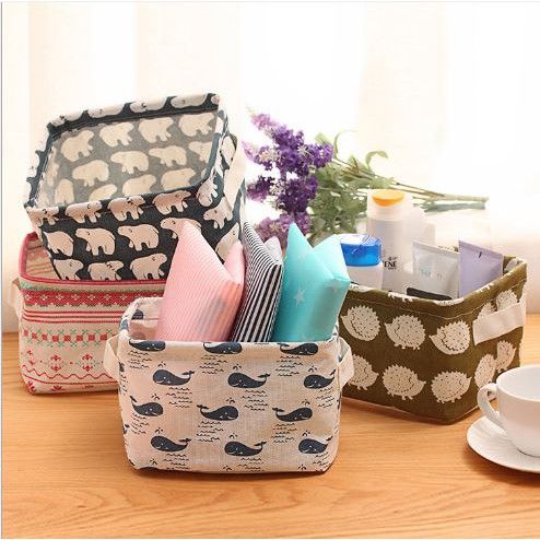 Cute%20Cotton%20Linen%20Mini%20Organizer%20with%20PE%20Coating%20Size%2020cm*16cm*14cm%20/Multicolor%20Desk/Accessories/Cosmetic/Makeup/Undergarments%20Organizer%20Container%20%7C%20-%20Image%202