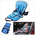 Multi-Function Adjustable Baby Car Cushion Seat With Safety Belt For Babies. 