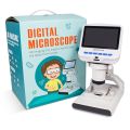 Andonstar 4.3Inch Chlidren 2MP 1080P Digital Microscope AD102 220X Portable Microscope for Kids and Adults Observe Outdoor Tools. 