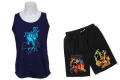Led Zeppelin Combo Printed Tank Top And Half Pant For Men And Women. 