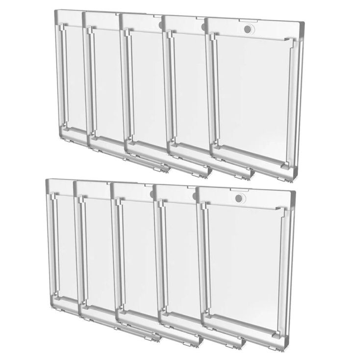 New%20Acrylic%20Card%20Holders%20Transparent%20Magnetic%20Card%20Storage%20Box%20Display%2035PT%20Trading%20Cards%20Sleeves%20Card%20-%20Image%209