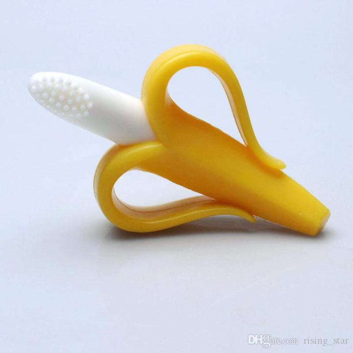 Banana Silicone Teether/ Baby Teether Silicone/ Teethers