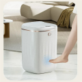 Smart Trash Can Garbage Bin Capacity Induction Trash Can for Kitchen Bathroom Black 1 PCS. 