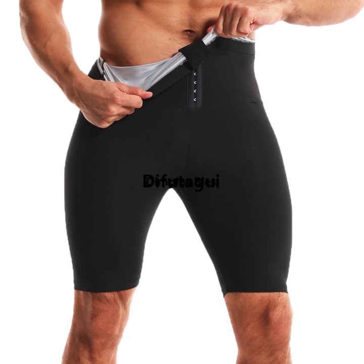 Difutagui%20Men%20Workout%20Tummy%20Control%20Leggings%20Lose%20Weight%20Thermal%20Sauna%20Suits%20Hot%20Selling%20Sweating%20Burning%20Fat%20Abdomen%20Reducer%20Fitness%20Slimming%20Shorts%20-%20Image%205