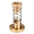 T8 Anti Backlash Nut Spring Loaded T8 Elimination Space for Lead Screw Threaded Rod 8MM 3D Printer Parts DIY Motor. 