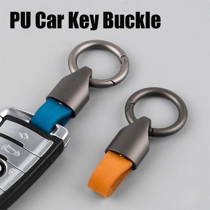 Key Holder Car Key Buckle Creative Keys Organizer Key Ring Leather