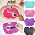 Silicone Brush Cleaner Cosmetic Make Up Washing Brush Gel Cleaning Mat. 