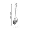 Spoon 15IN Metal Slotted Spoons Cooking Nonstick Tools Scoop Utensil Skimmer Spatula for Mixing Baking Outdoor. 