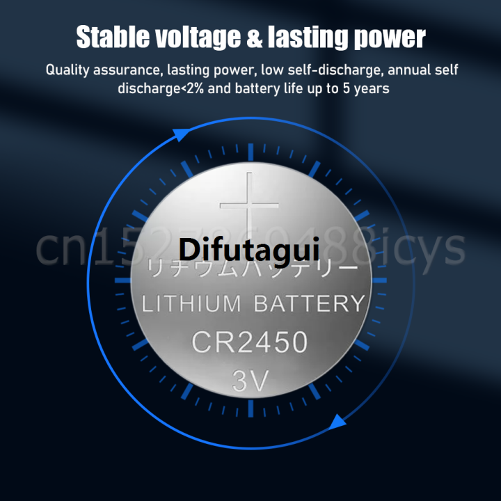 Difutagui%20CR2450%20CR%202450%203V%20550mAh%20Lithium%20Battery%20For%20Electric%20Toy%20Calculator%20%E3%80%902025%20Version%E3%80%91%20Watch%20Scale%20DL2450%20BR2450%20LM2450%20KCR5029%20Button%20Coin%20Cell%20-%20Image%203