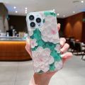 For iPhone 16 15 14 13 Pro Max 12 11 Pro 7 Plus 8 XS X XR SE 2020 Flower Bling Phone Case Epoxy Shockproof Phone Case Cover. 